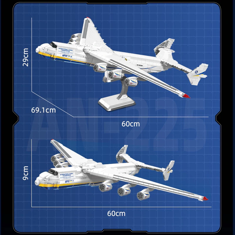 JIESTAR JJ9093 An-225 Large Transport Aircraft Technic
