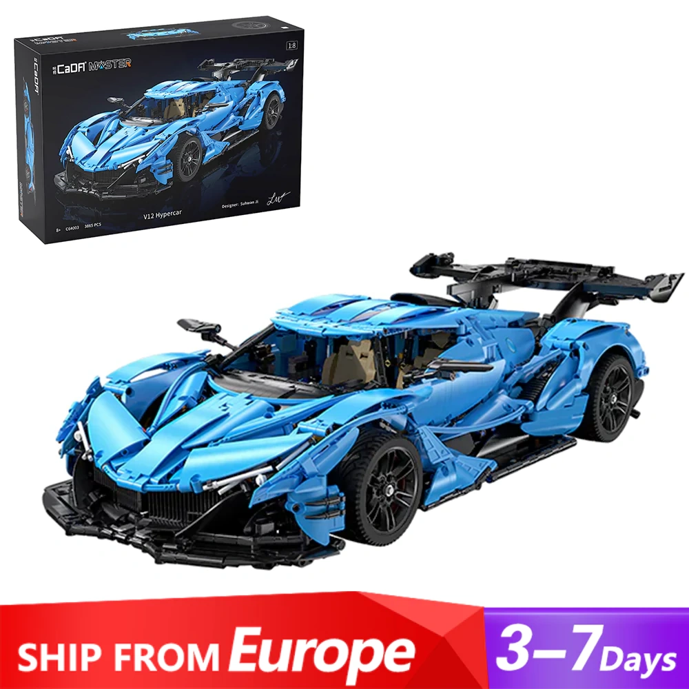 [Pre-sale] CaDA C64003 1:8 Helios V12 Roadster Technic Europe Warehouse Express
