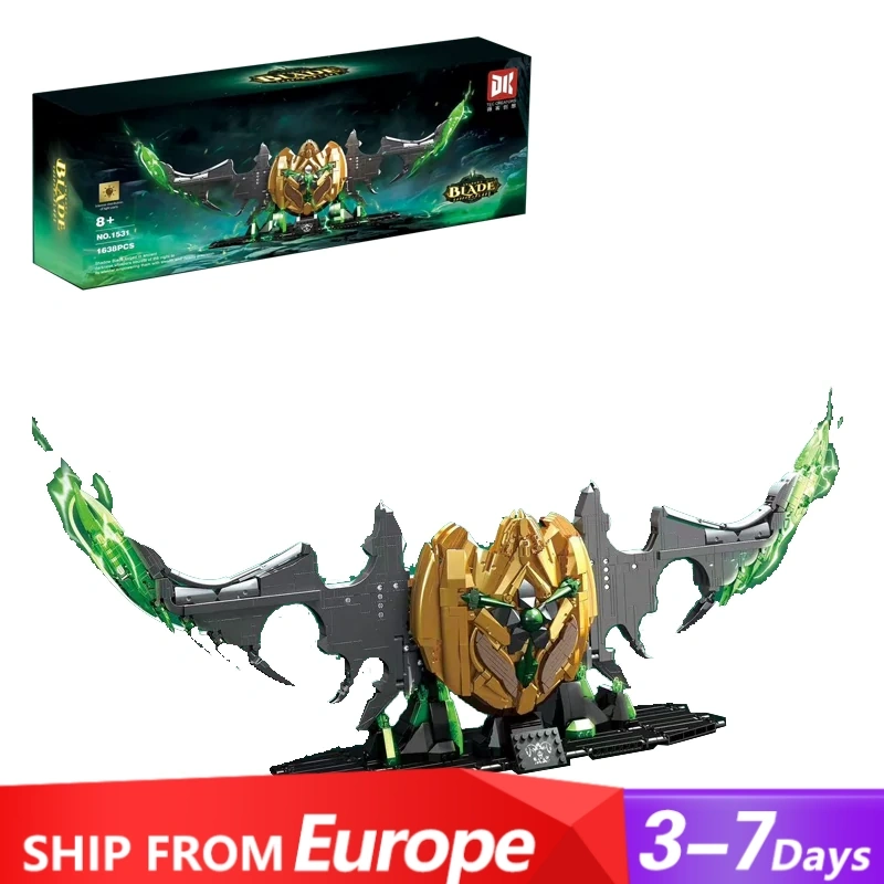 [Pre-sale] DK 1531 Shadow Blade World of Warcraft Game Europe Warehouse Express