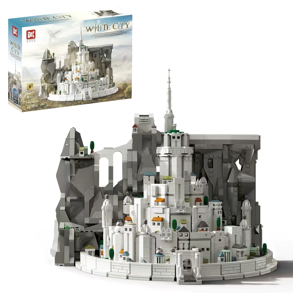 ord of the Rings Minas Tirith LEGO Display Set