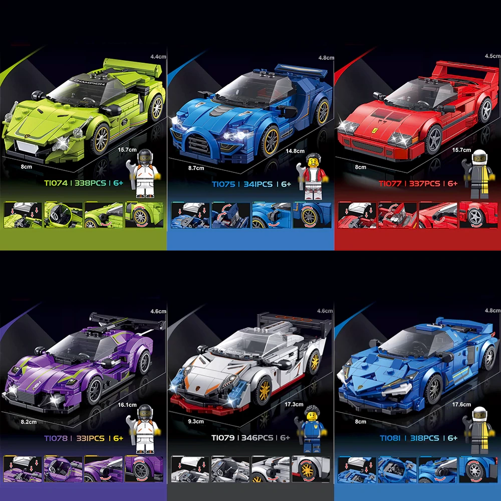 GAOMISI Speed Champions Technic