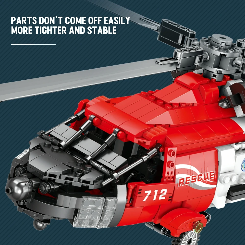 Reobrix 33026 HH-60J Rescue Aircraft Military