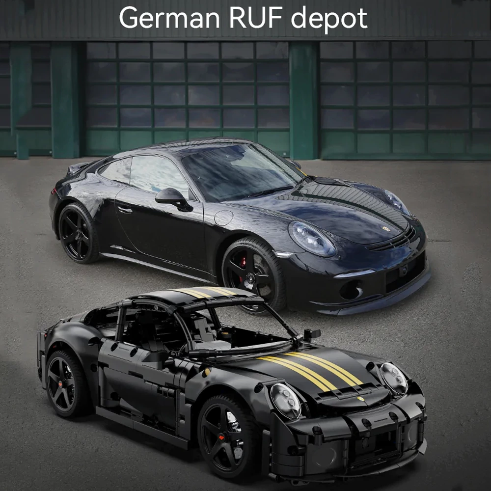 CaDA C63006 RUF GT 2019 Remote-Controlled Sports Car Technic Europe Warehouse Express