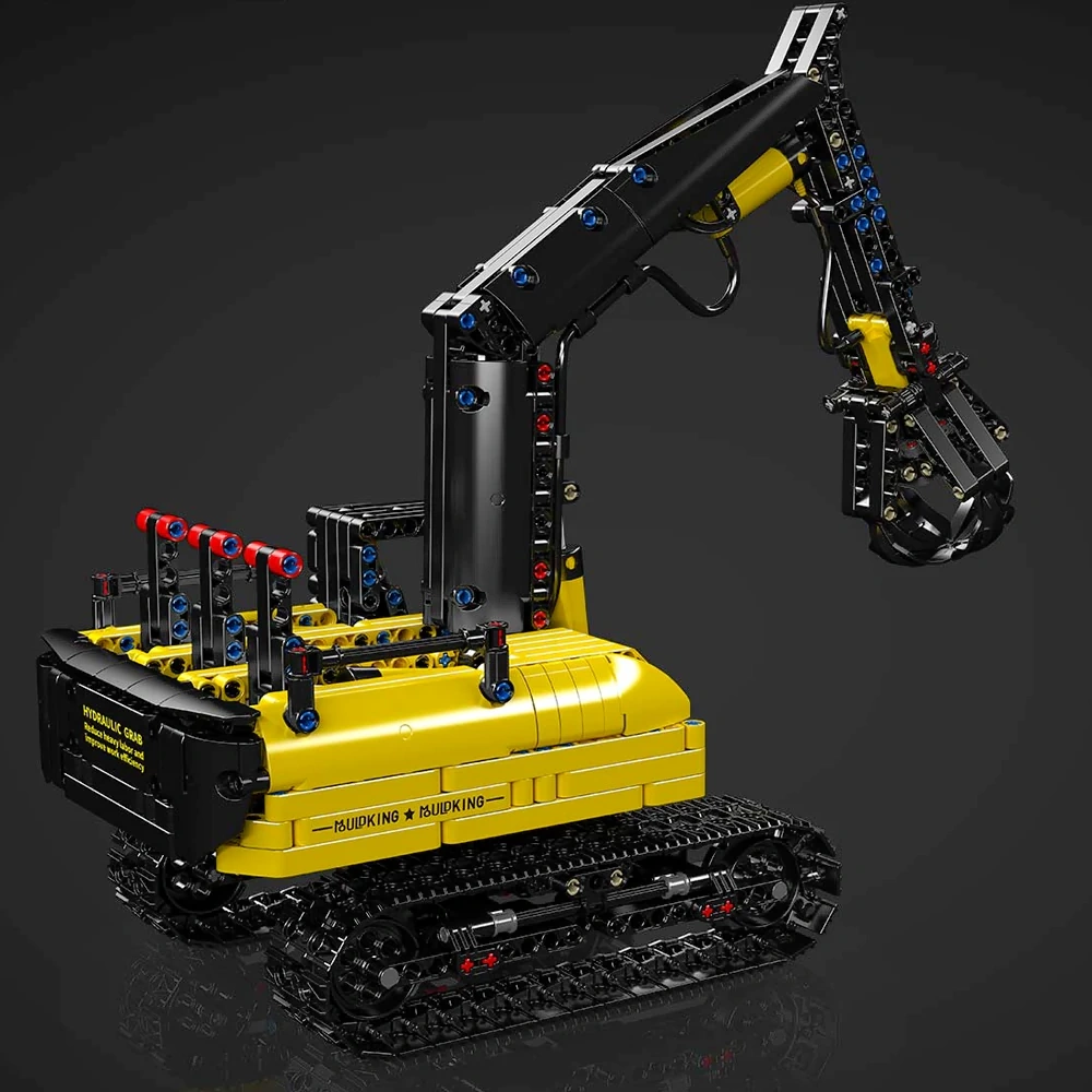 MouldKing 17077 Hydraulic Log Grapple Technic