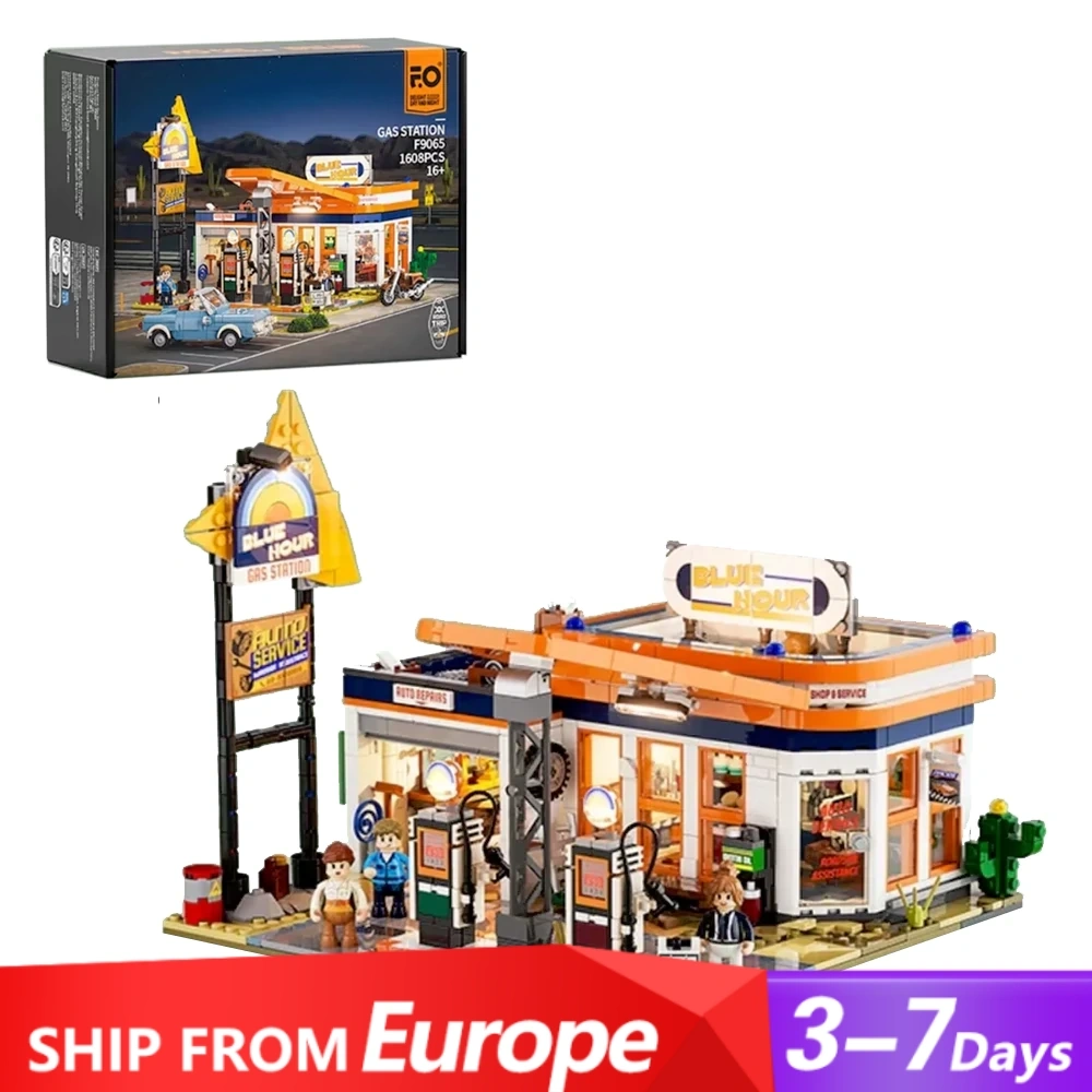 [Pre-sale] Funwhole F9065 Highway Gas Station Modular Buildings Europe Warehouse Express