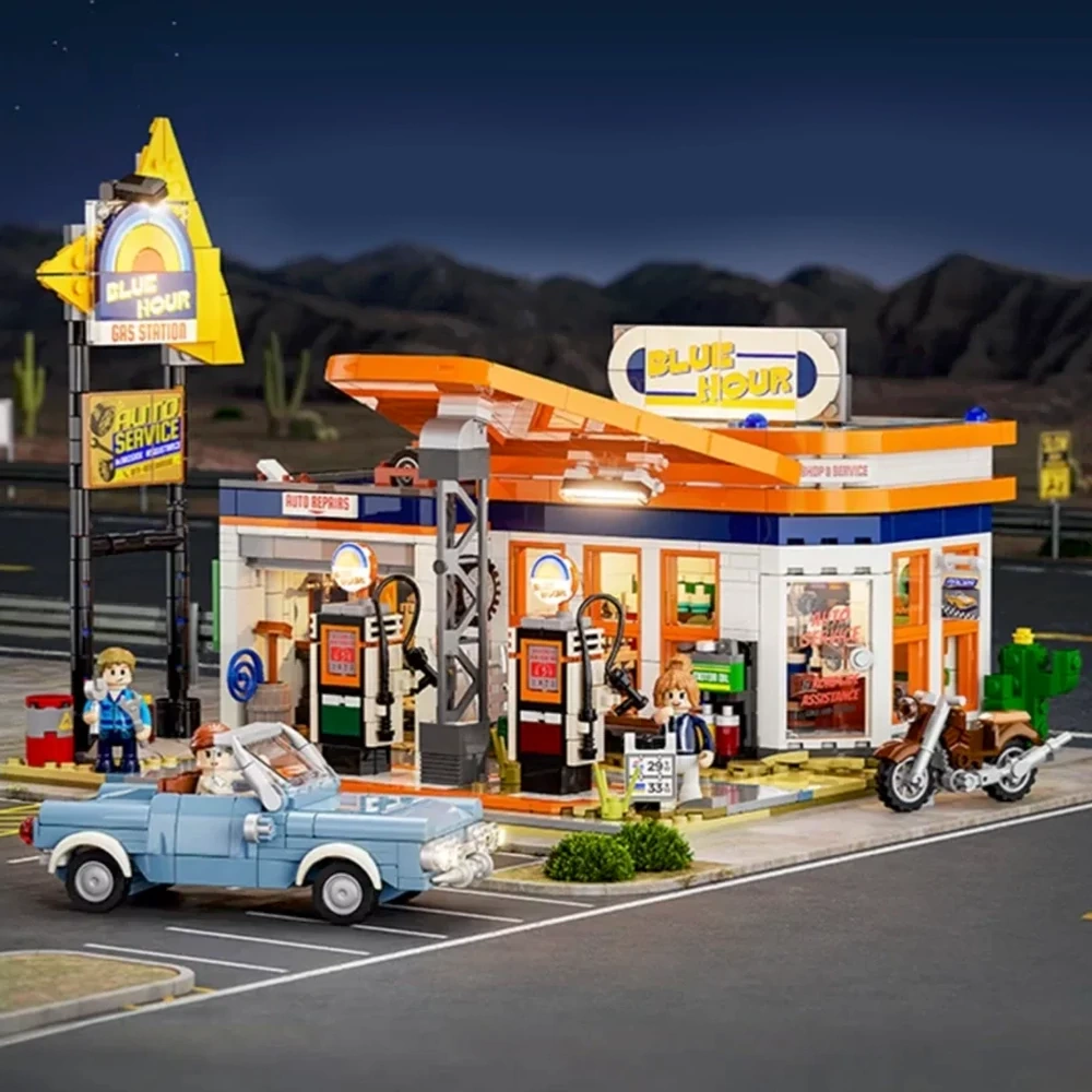 Funwhole F9065 Highway Gas Station Modular Buildings Europe