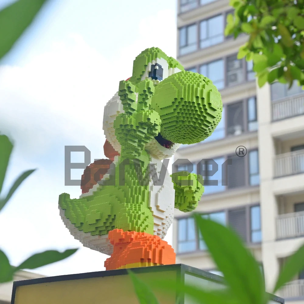 Studio MOC 0000013 Super Mario Bros Yoshi Italian Dinosaurs Game