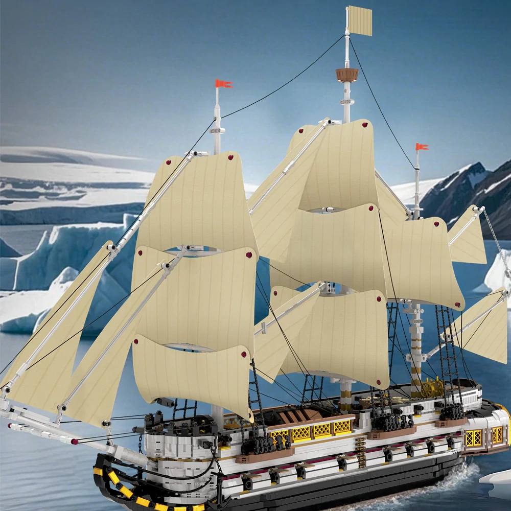 Endeavor Sailing Ship LEGO Set for Ship Lovers