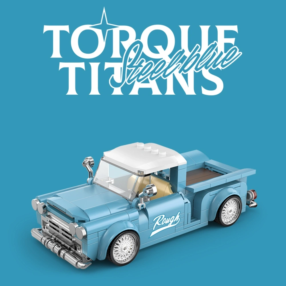 [Pre-sale] [DEAL] PowerBlock Pickup trucks Sea Breeze Knight 8-Wide 1:32 Scale Car Technic