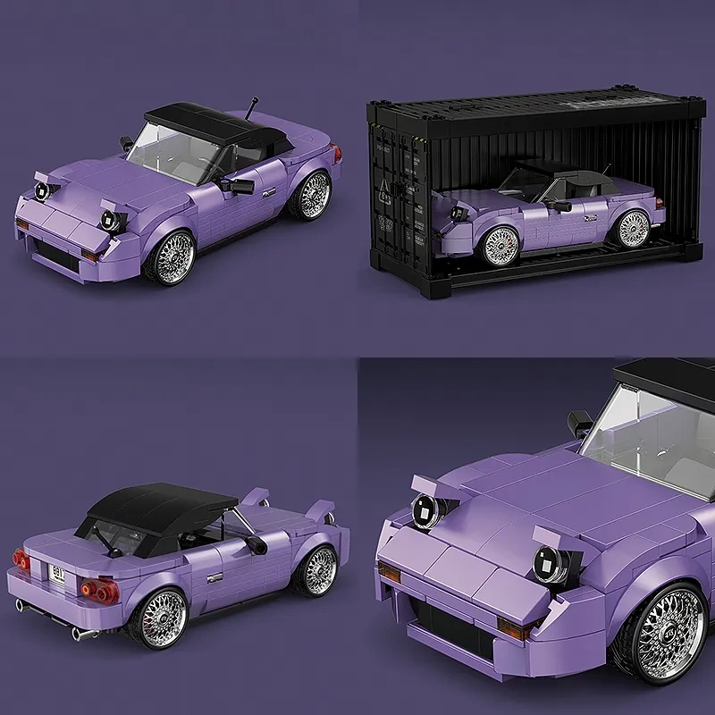[Pre-sale] PowerBlock PB8817 Mazda MX-5 1:32 8-Wide 1:32 Scale Car Technic Europe Warehouse Express