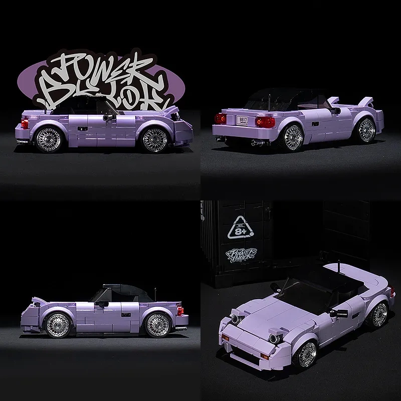 [Pre-sale] PowerBlock PB8817 Mazda MX-5 1:32 8-Wide 1:32 Scale Car Technic Europe Warehouse Express