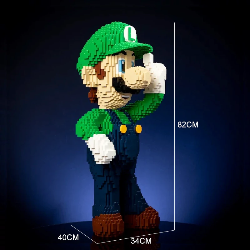 Studio MOC 000008 Super Mario Bros Luigi