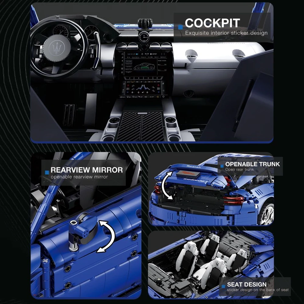 [Pre-sale] Reobrix 11010 Maserati 1:8 Technic