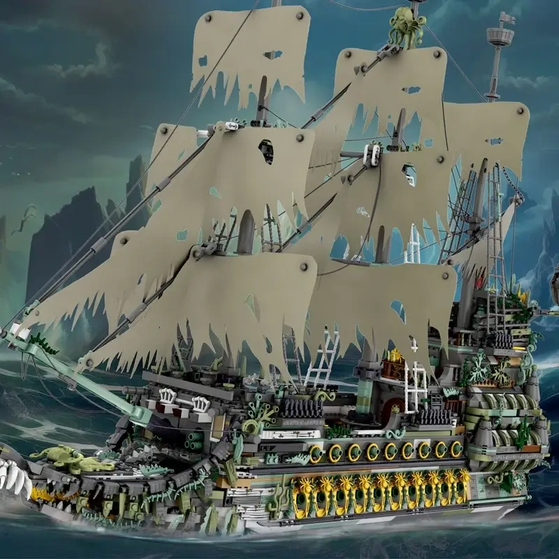 [Pre-sale] Reobrix 66037 The Flying Dutchman Movie & Game Europe Warehouse Express