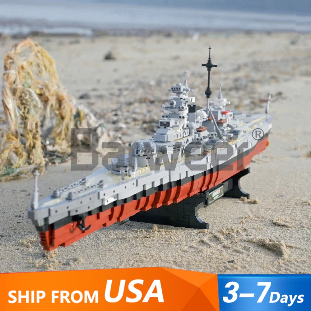 [Pre-sale] Forange FC4201 Bismarck Class Battleship Military US Warehouse Express