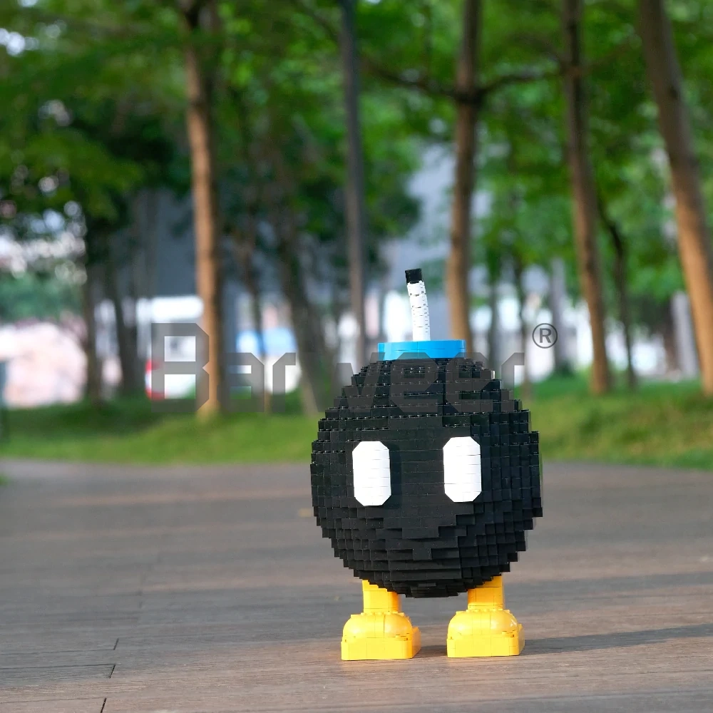 Studio MOC 000009 Super Mario Bros Angry Bob-Omb