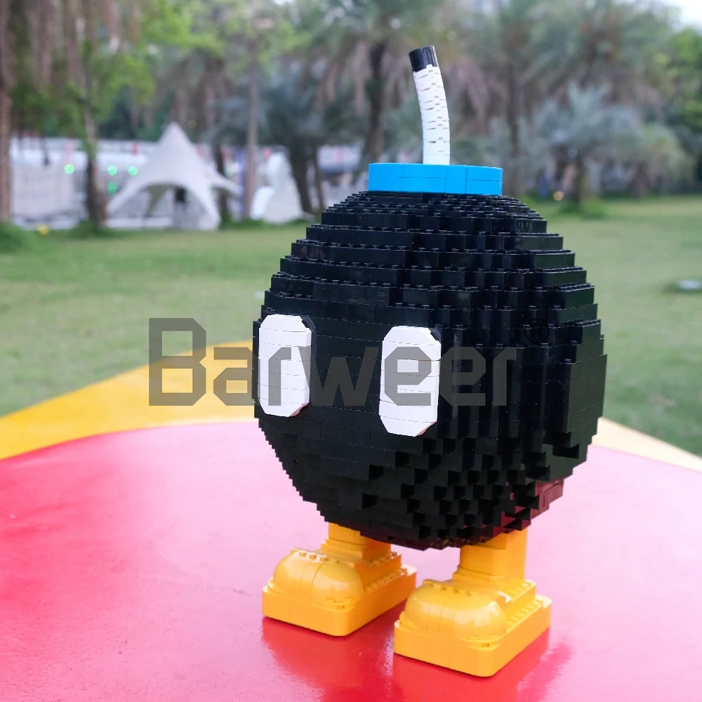 Studio MOC 000009 Super Mario Bros Angry Bob-Omb