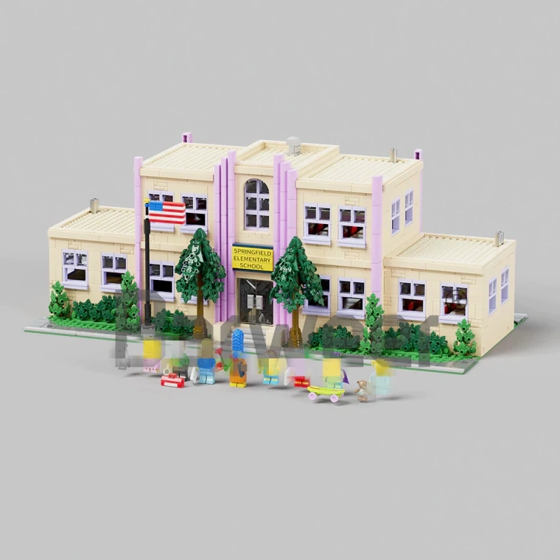 シンプソンズ フィギュア 6体　Springfield Elementary The Simpsons World Of Springfield Elementary School Room
