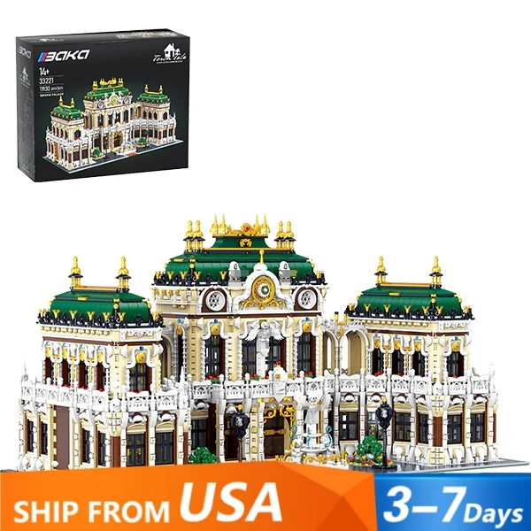 BAKA 33221 Luxurious Palace Modular Buildings US Warehouse Express