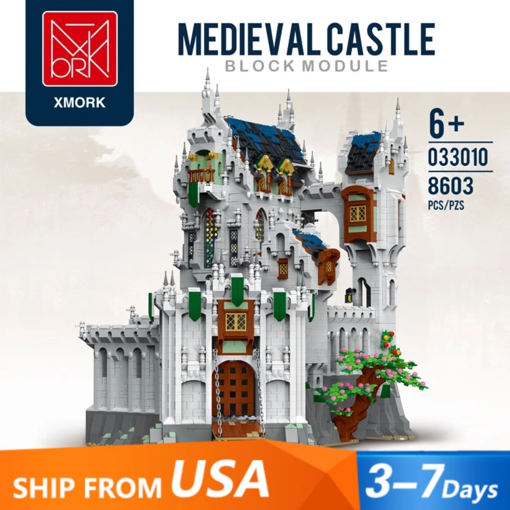 [Pre-sale] MORK 033010 Medieval Castle Historical US Warehouse Express