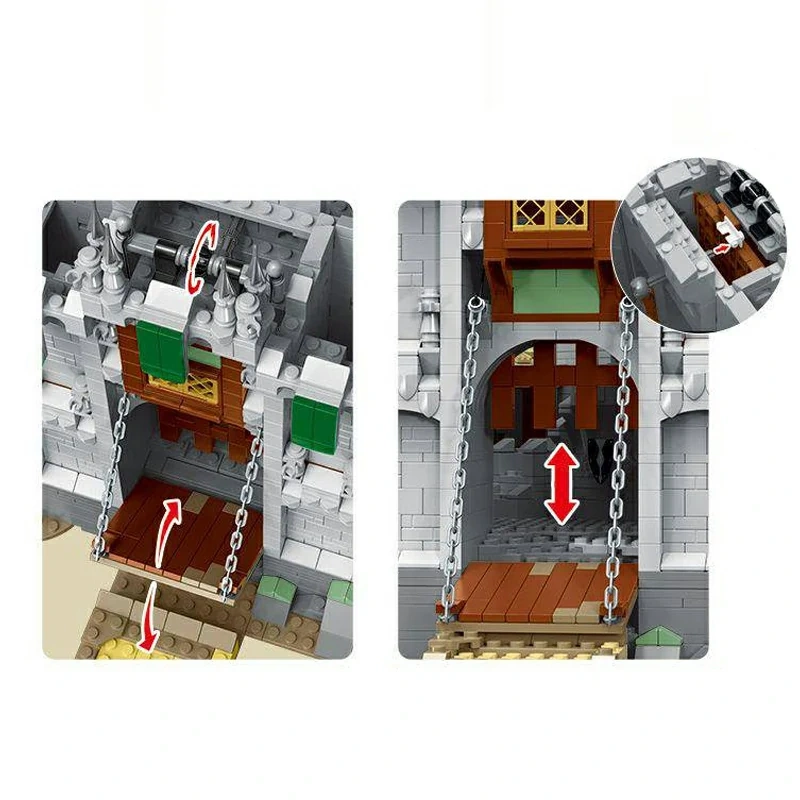 [Pre-sale] MORK 033010 Medieval Castle Historical US Warehouse Express