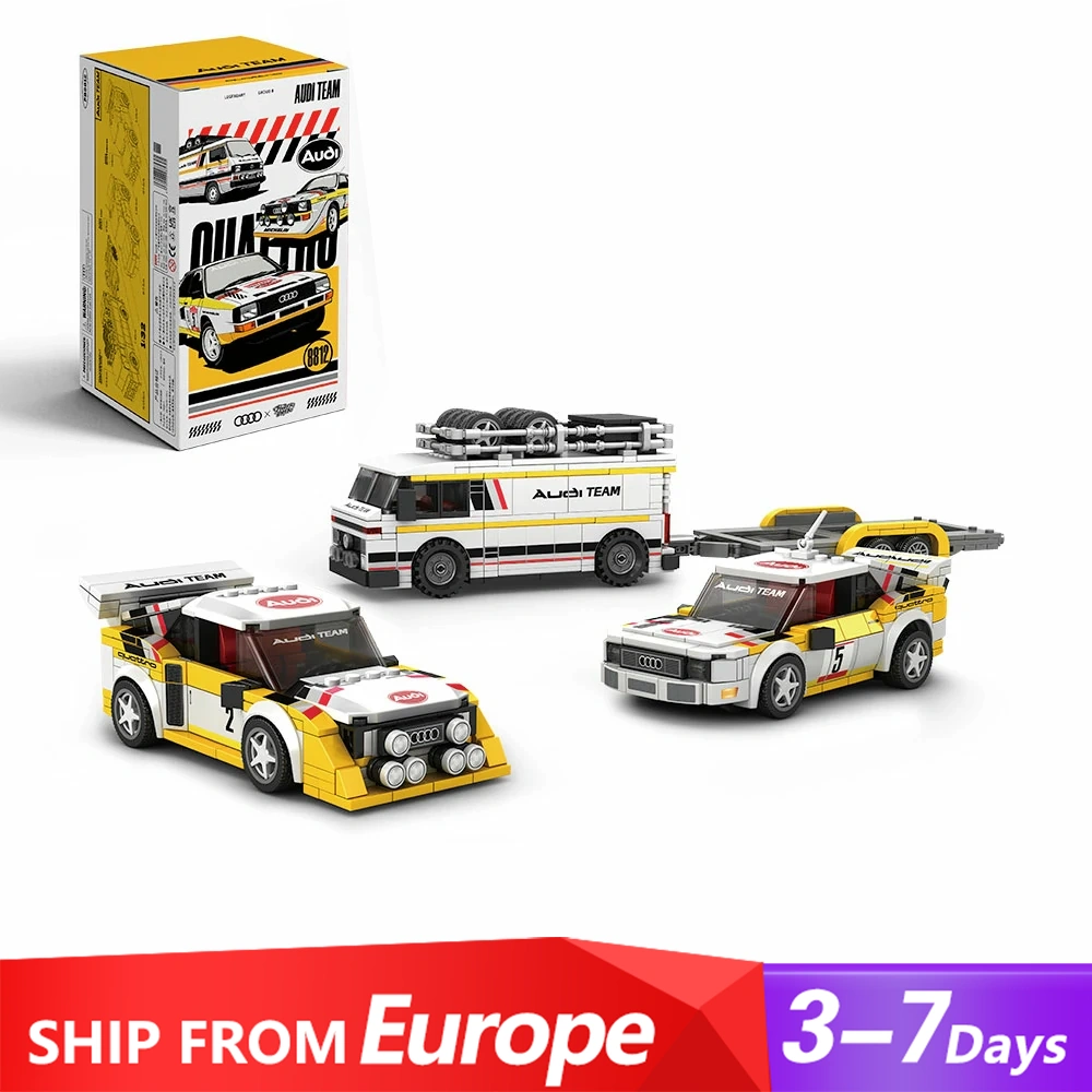 [Pre-sale] PowerBlock PB8812 Audi WRC Rally Team Technic Europe Warehouse Express