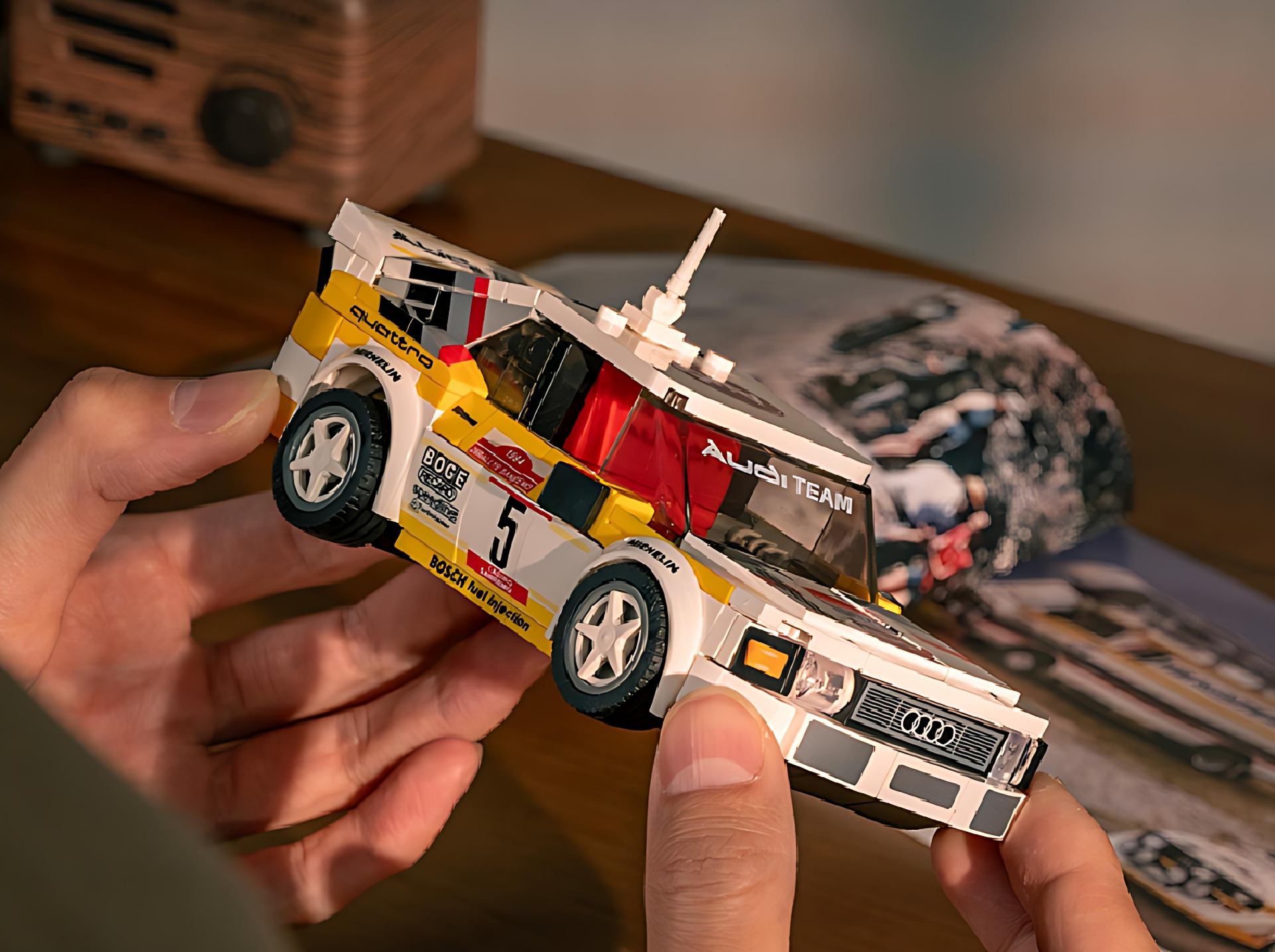 Step Back Into Rally’s Golden Age with Audi Quattro Set