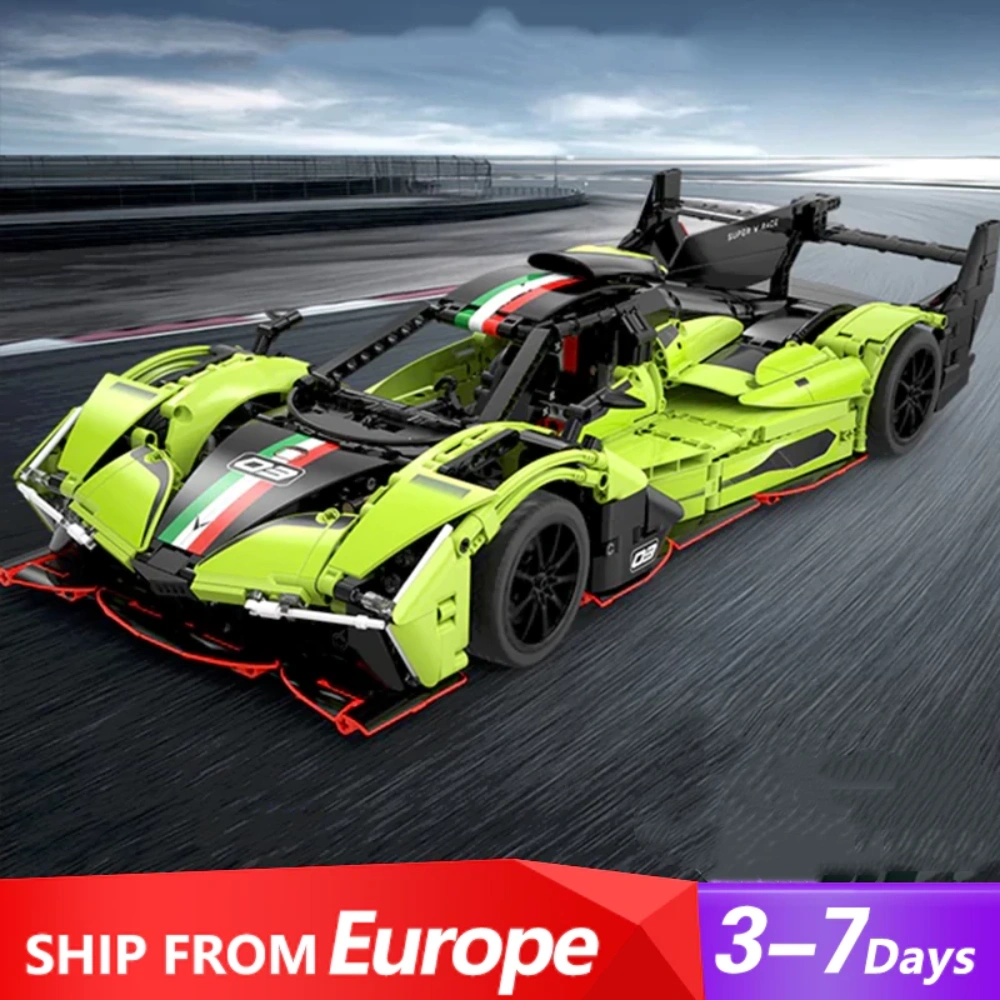 CaDA C63009 1:10 Phantom Wing Sports Car Technic Europe Warehouse Express