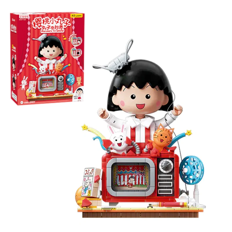 【maruꕤ︎︎·͜·】 Chibi Maruko-chan Soft Vinyl Doll Momoko Sakura Showa Retro