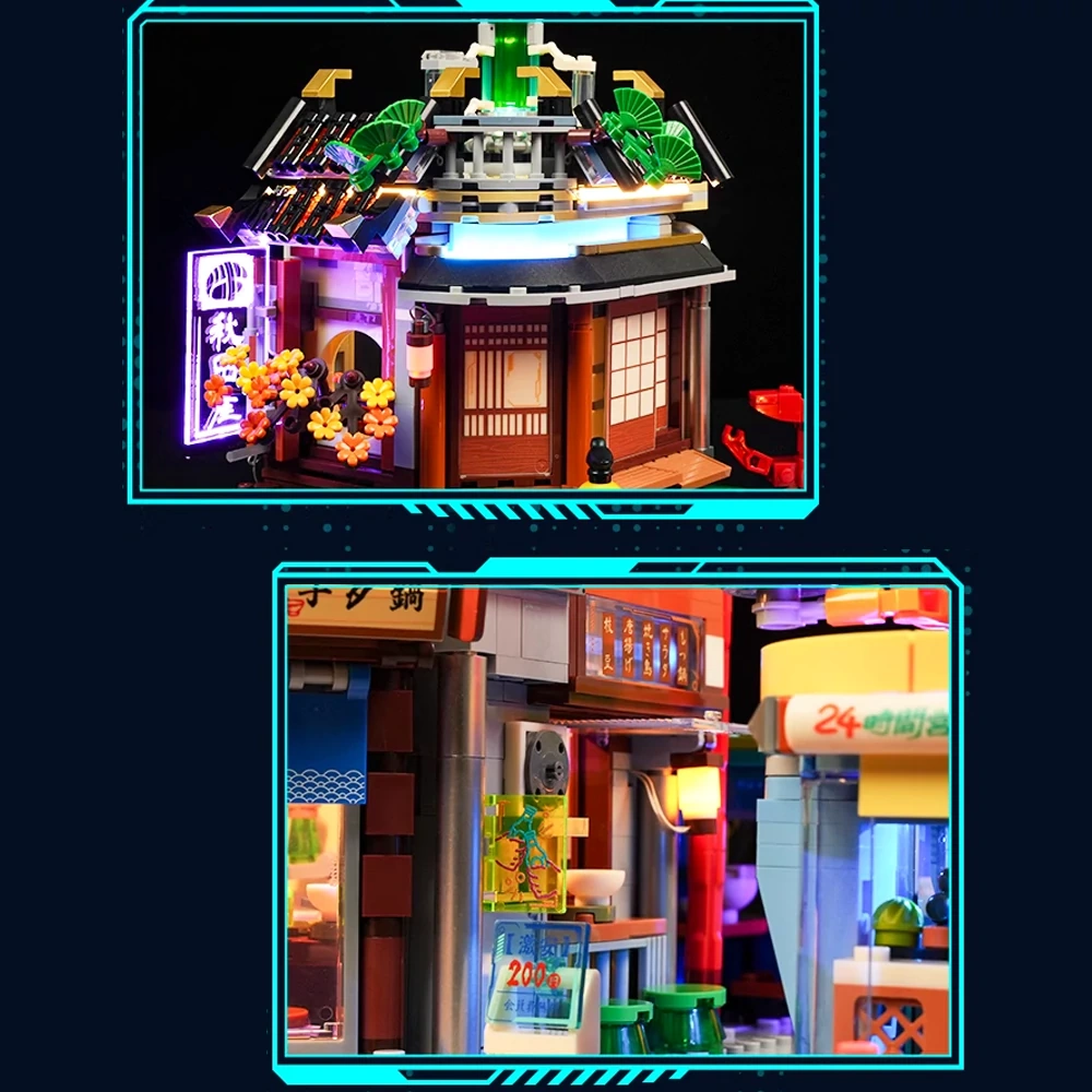 Funwhole F9073 CYBERPUNK NEONCITY IZAKAYA Modular Buildings
