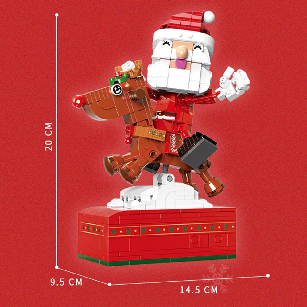 XINGBAO XB-18019 Christmas Reindeer Music Box Christmas