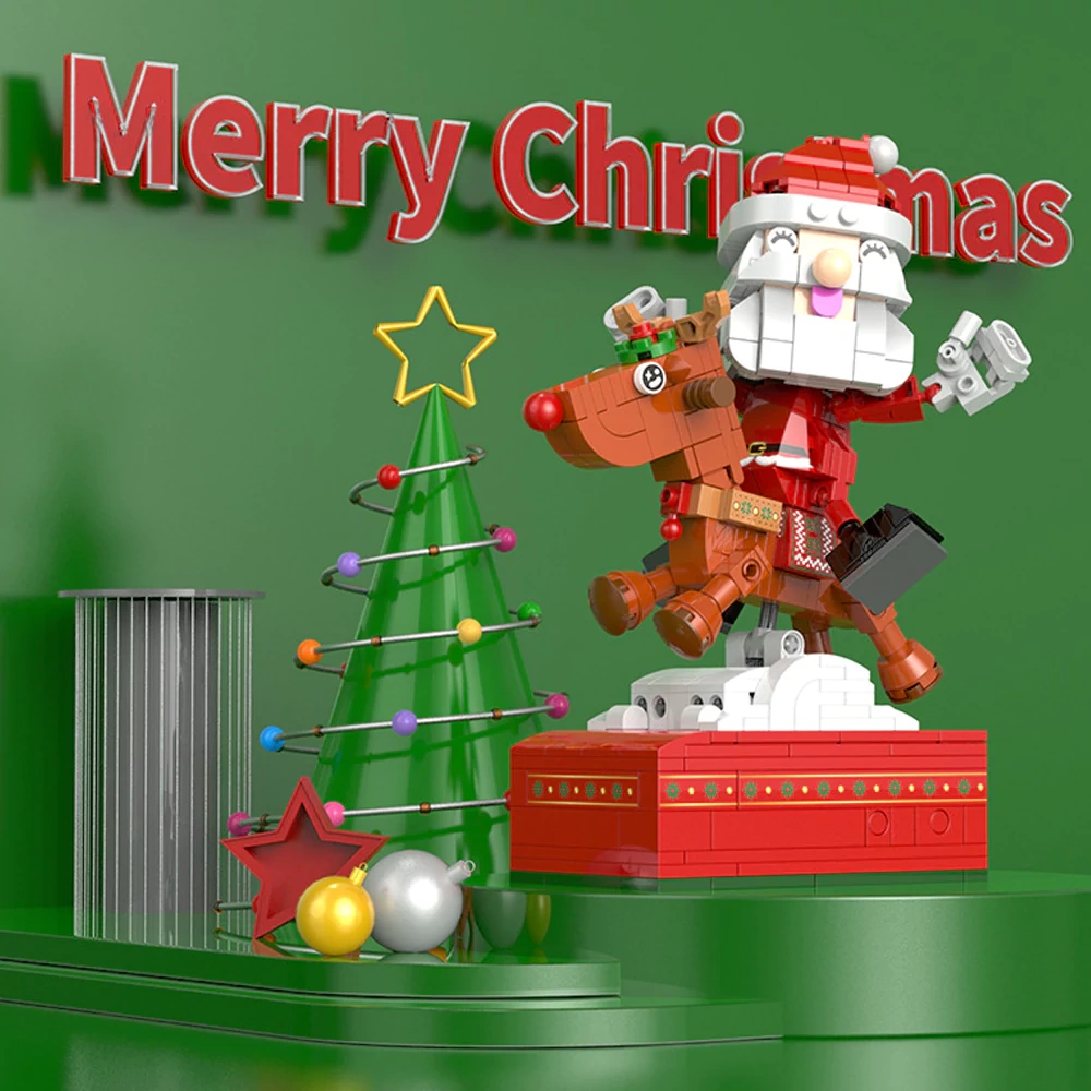 XINGBAO XB-18019 Christmas Reindeer Music Box Christmas