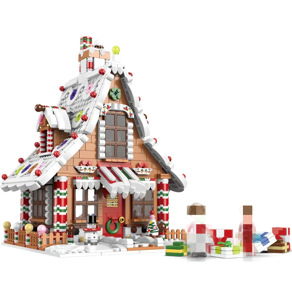 XINGBAO XB-18021 Christmas Gingerbread House Christmas