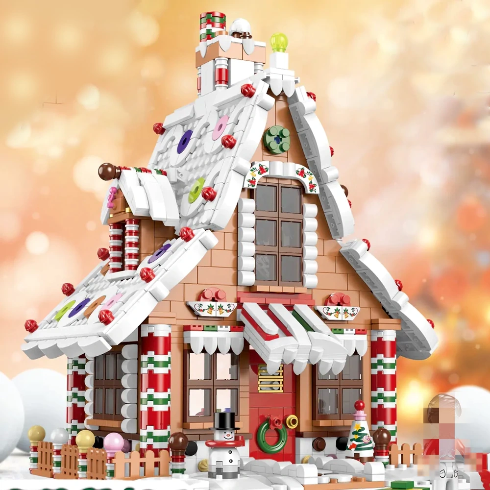 XINGBAO XB-18021 Christmas Gingerbread House Christmas