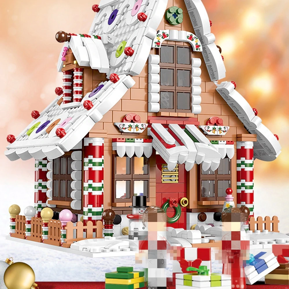 XINGBAO XB-18021 Christmas Gingerbread House Christmas