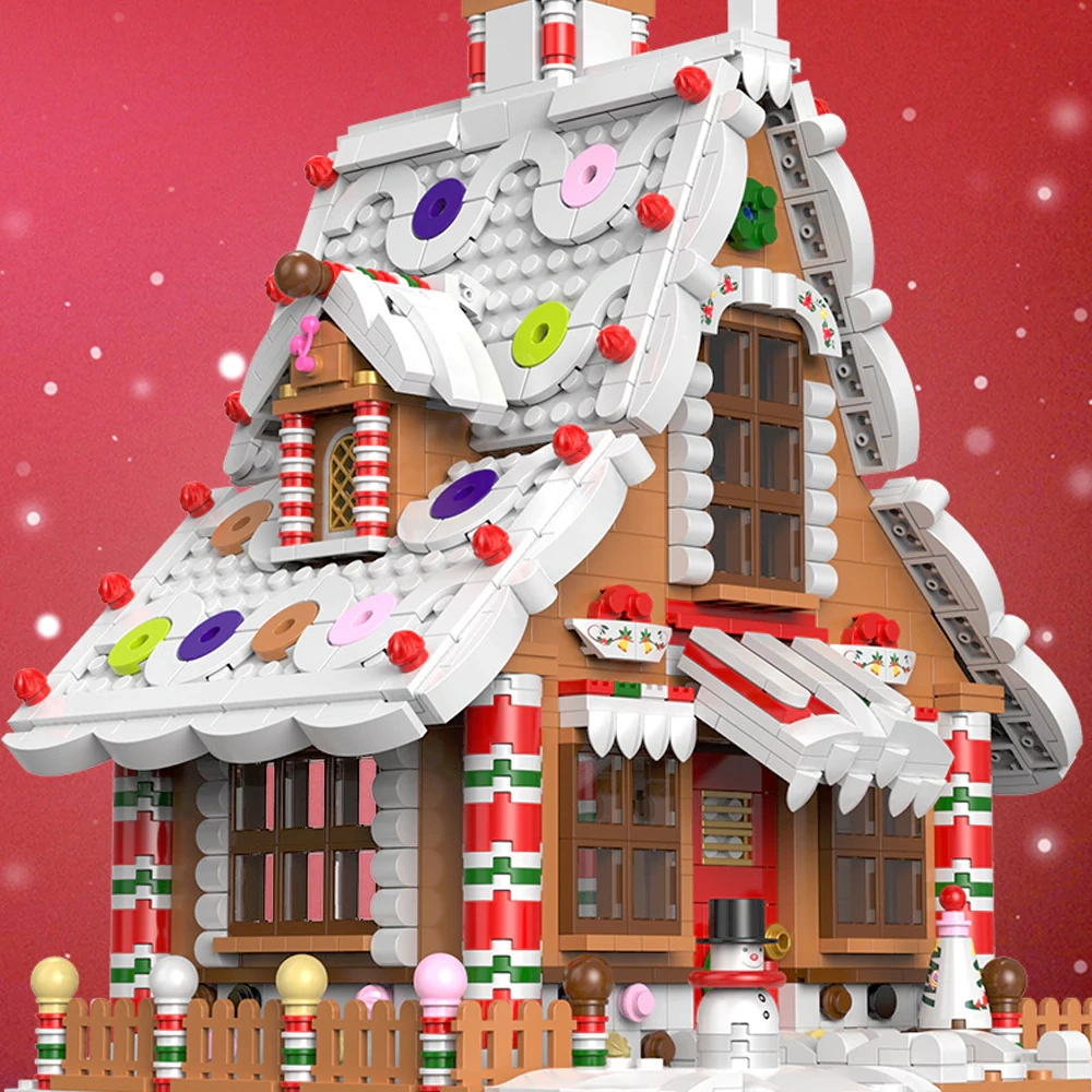 XINGBAO XB-18021 Christmas Gingerbread House Christmas