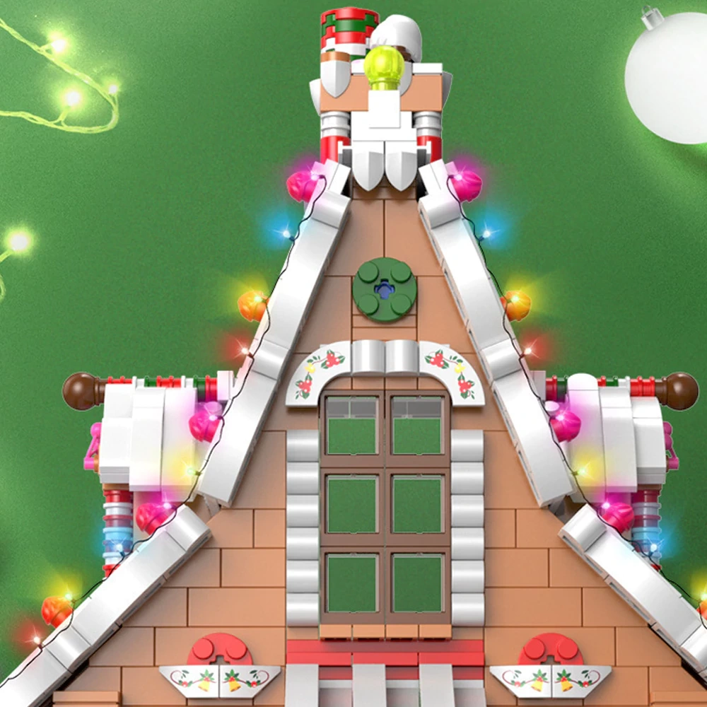 XINGBAO XB-18021 Christmas Gingerbread House Christmas