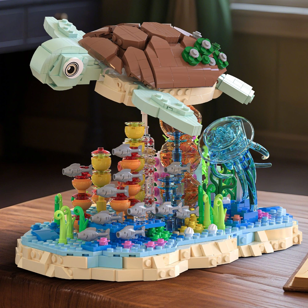 Xbert 66099 Sea Turtle LEGO-Style Set