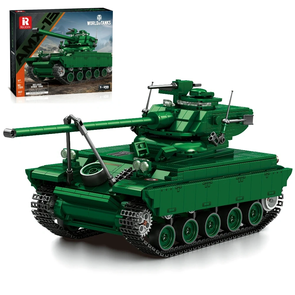 Reobrix 77033 AMX-13 Tank Model