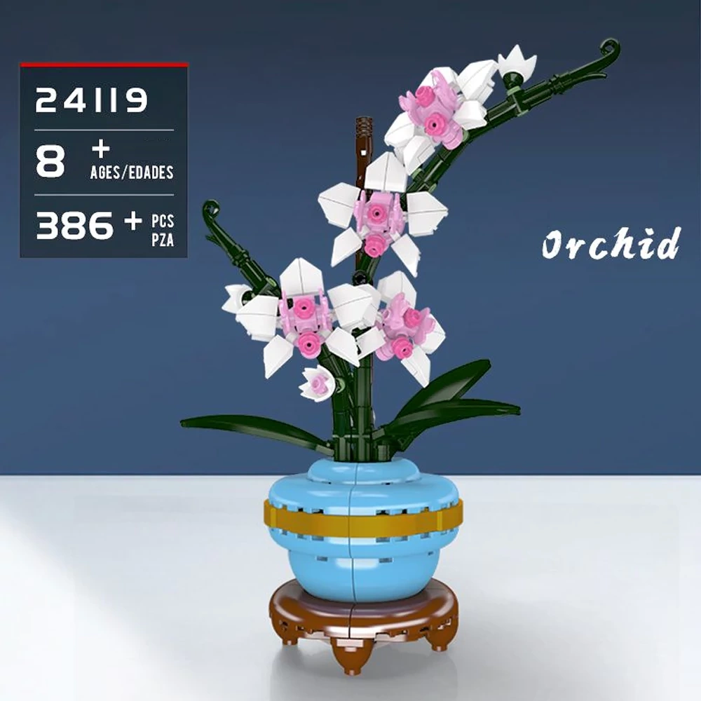 MouldKing 24119 Orchid Creator Expert