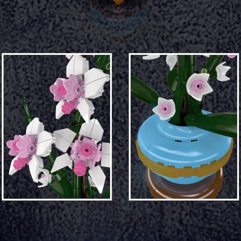 MouldKing 24119 Orchid Creator Expert