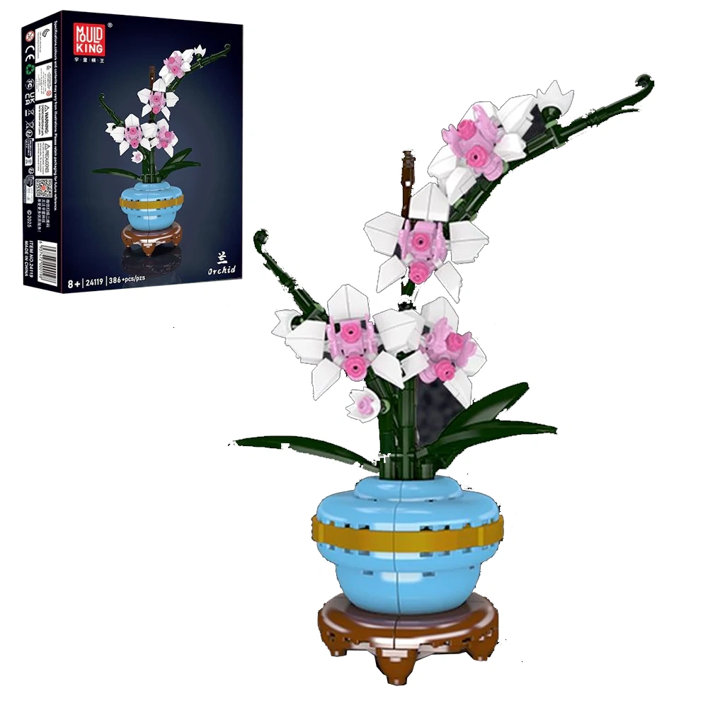 MouldKing 24119 Orchid Creator Expert