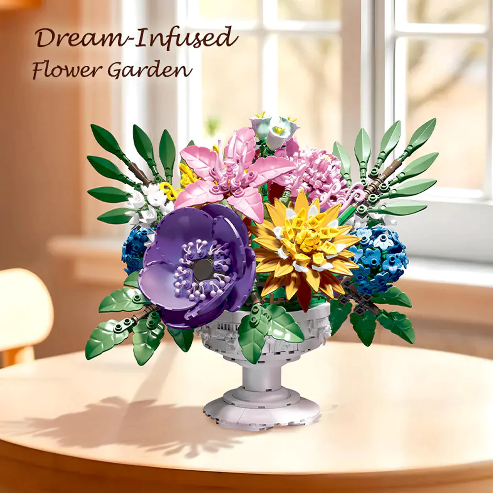 JIESTAR JJ9234 Dream Infused Flower Garden Creator Expert