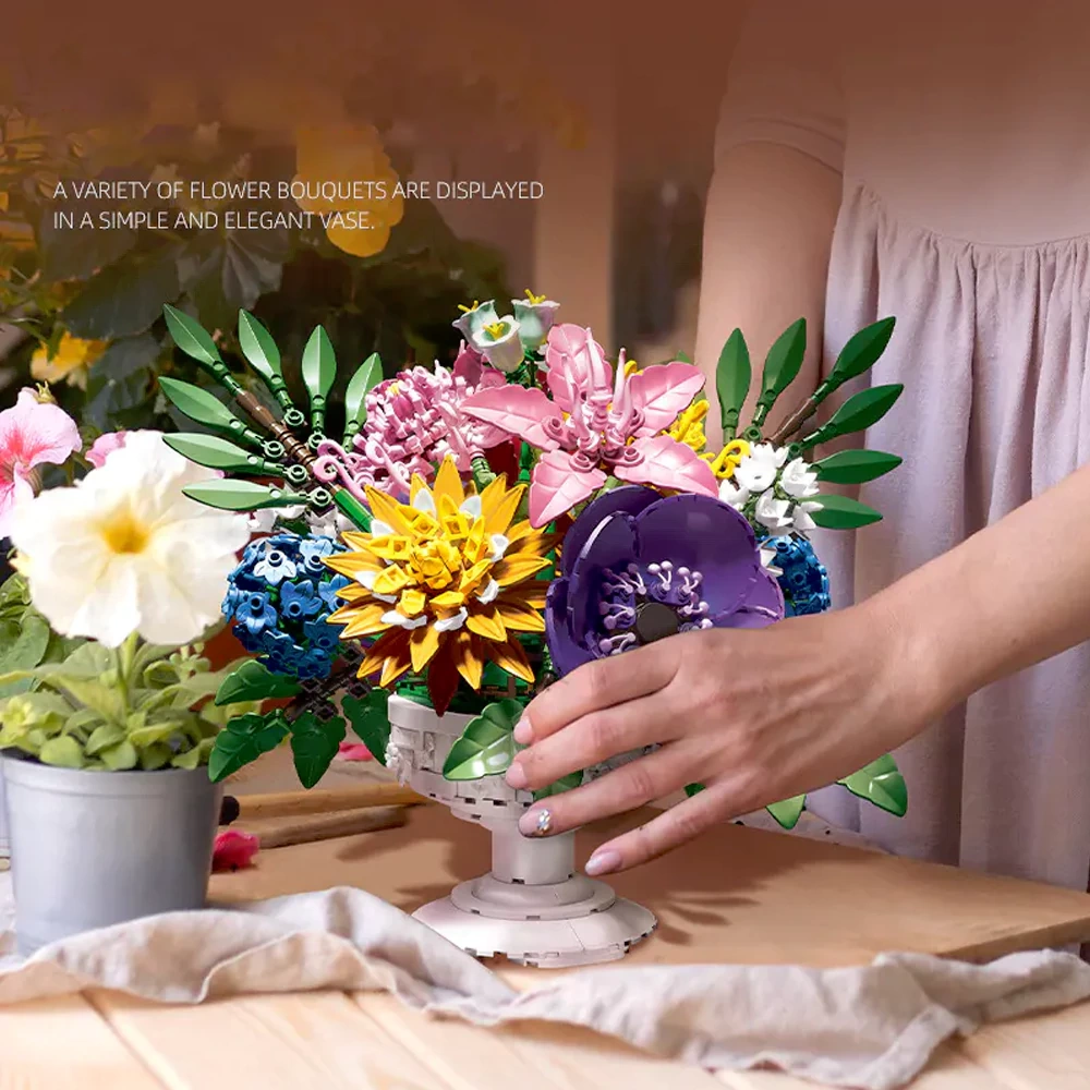 JIESTAR JJ9234 Dream Infused Flower Garden Creator Expert