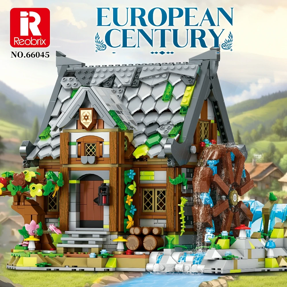 リリパットレーン304☆THE MILL& ENGINE HOUSE Iambrick 31110 Lego Tavern with Medieval Architecture