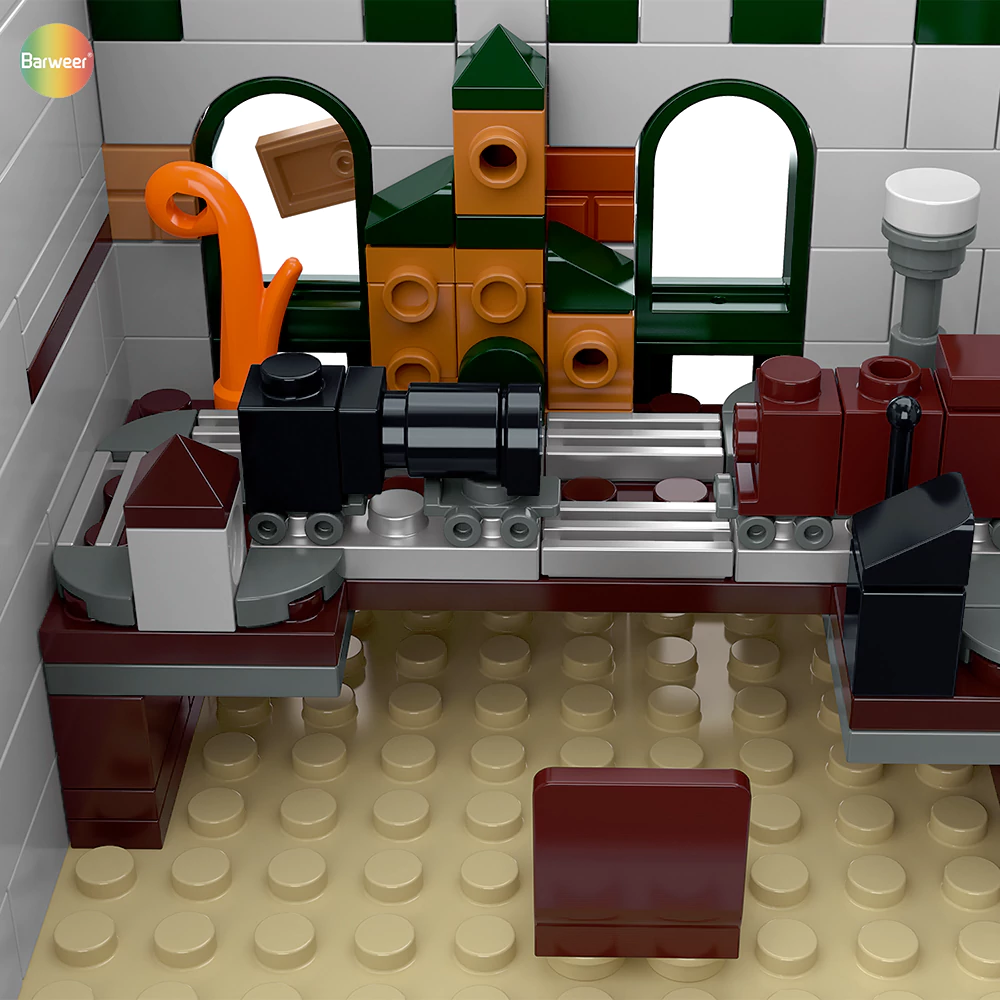 The rooms inside the Adams family's residence.