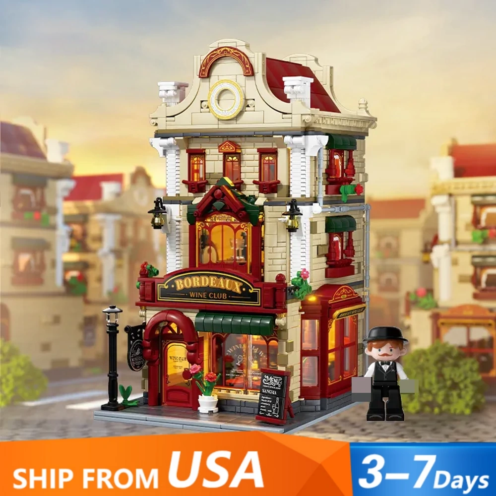 [Pre-sale] Wekki 516700 Bordeaux Wine CLUB Modular Buildings US Warehouse Express