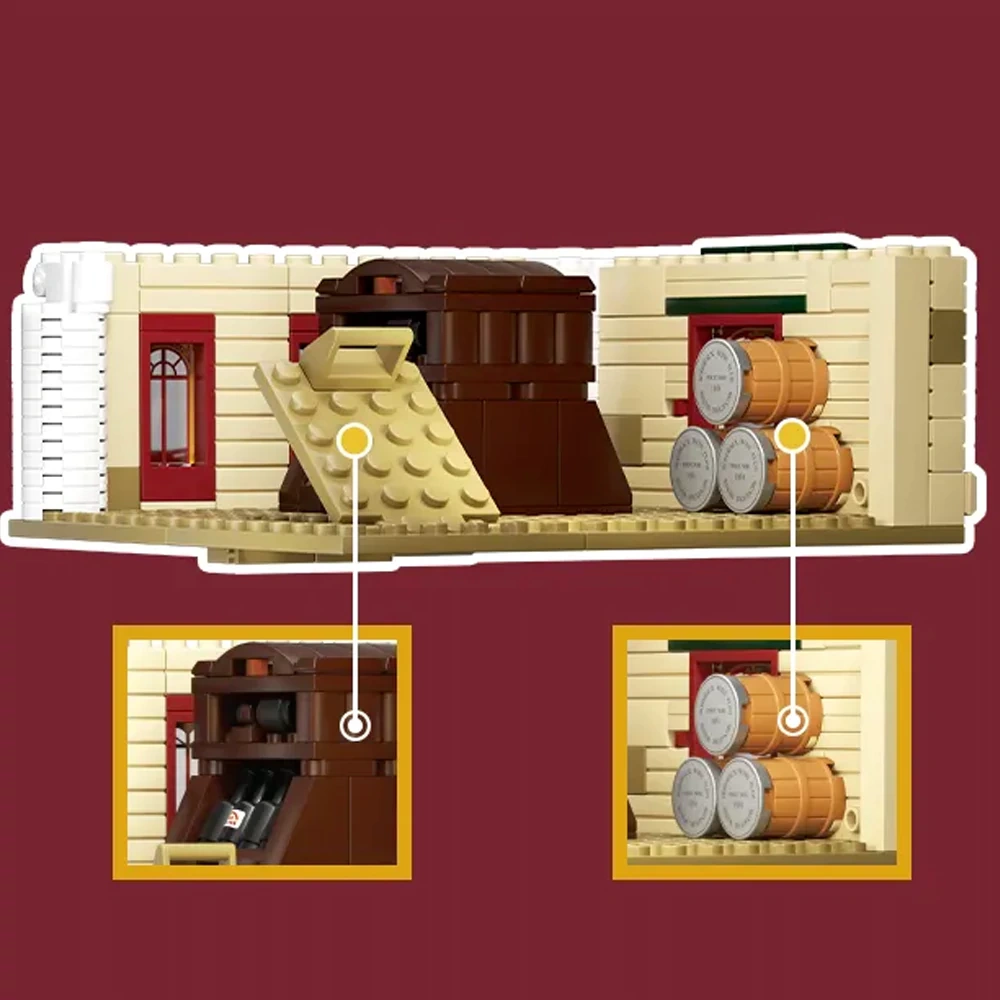 Wekki 516700 Bordeaux Wine CLUB Modular Buildings