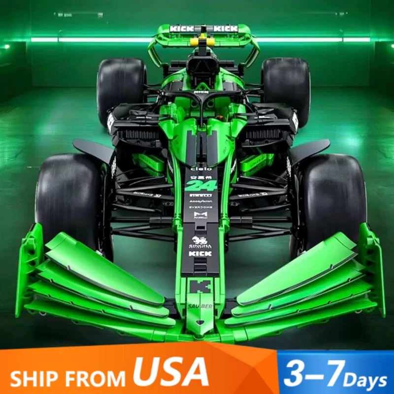 [Pre-sale] CaDA C64010 KICK SAUBER F1 Team C44 1:8 Technic US Warehouse Express
