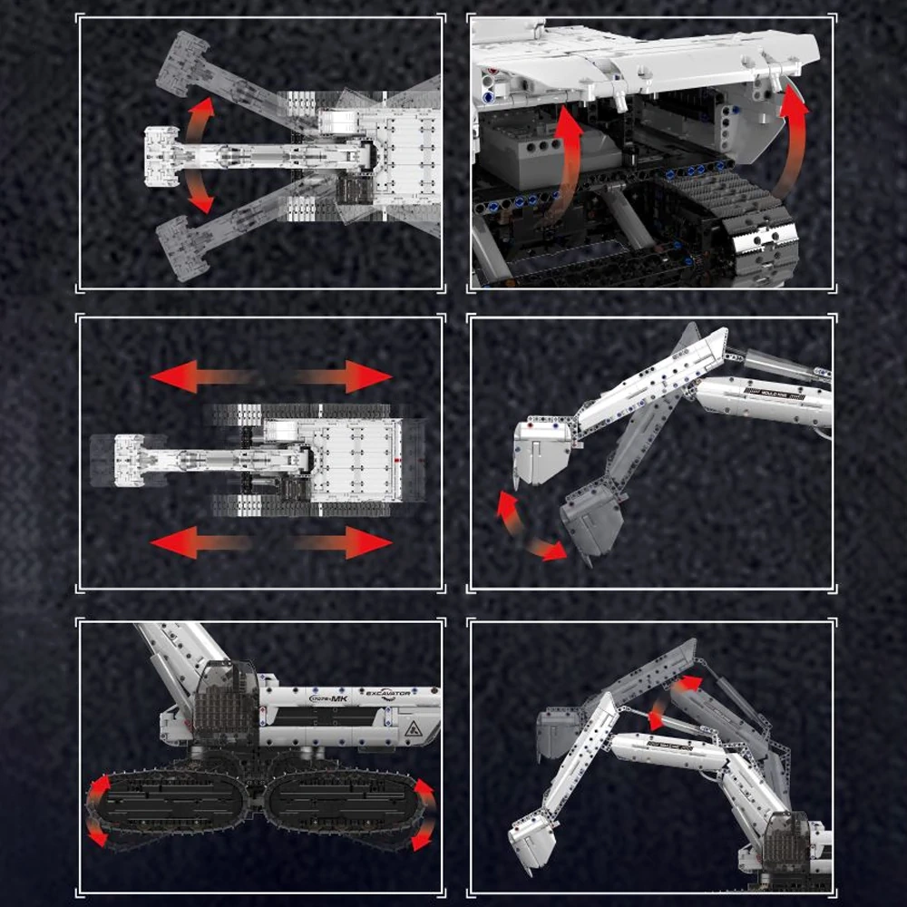 MouldKing 17079 Sci-Fi Excavator Technic